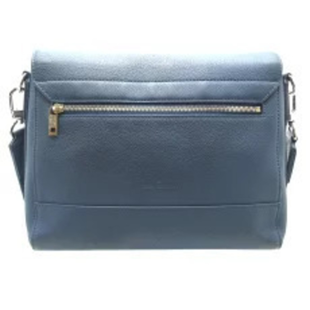Louis Vuitton Messenger Blue Aerogram Bag Leather Shoulder Blue